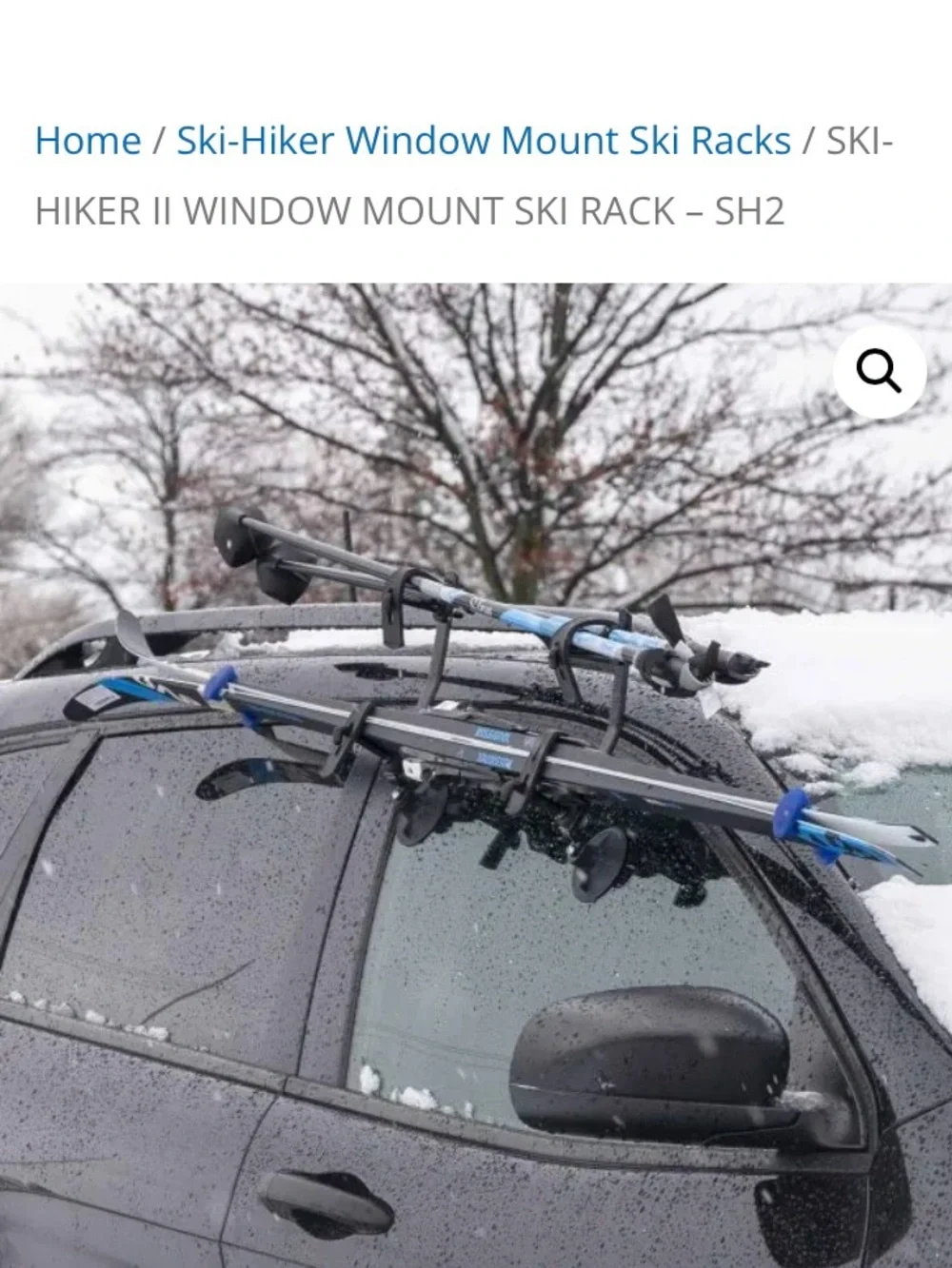 Ski-Hiker Window Mount Ski Racks / SKI-HIKER WINDOW MOUNT SKI